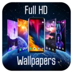 wallpapers plus android application logo